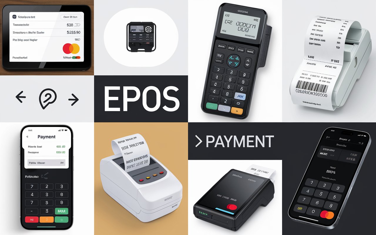 EPOS payment terminal for restaurent.